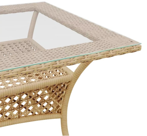 Стол обеденный 6 мест DECO 140х85 светлый