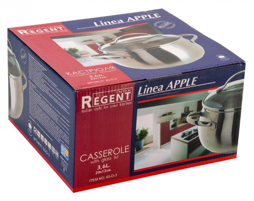 Кастрюля Regent Inox Apple 93-D-3