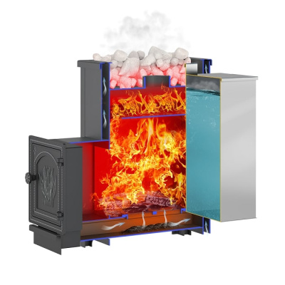 Печь ВЕЗУВИЙ Русичъ АКВА 22 (ДТ-4)