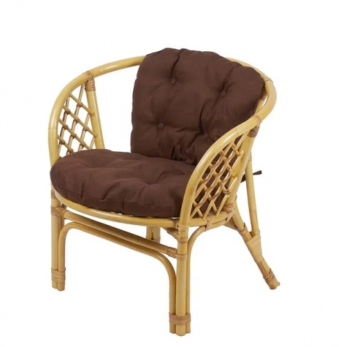 IND Комплект Багама 1 с диваном мед подушка коричневая 