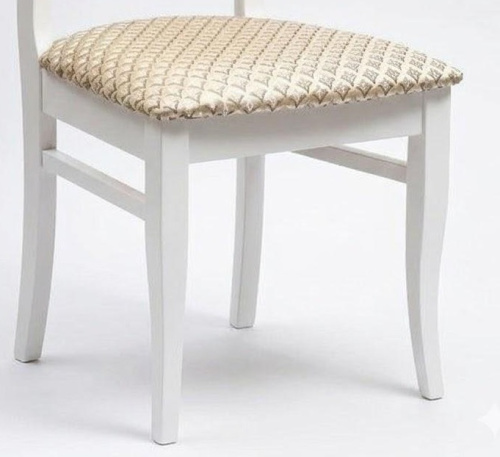 Стул МДК-265 Роми Эмаль белая Лорд бежевый 