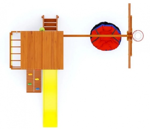 Детская спортивная площадка для дачи Савушка Мастер 5 COMFORT