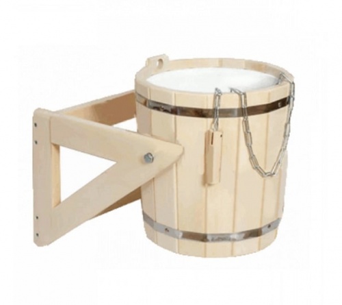 Обливное устройство 15л Липа с пластиковой вставкой ОП-15