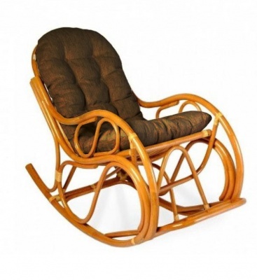 05/04 IND Кресло-качалка миндаль матовый Brown