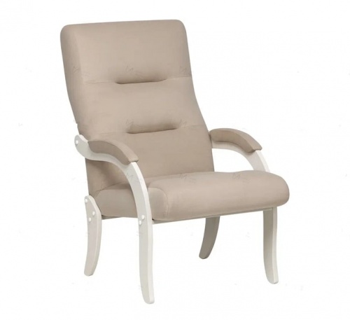 Кресло Leset Дэми слоновая кость Velur V18 