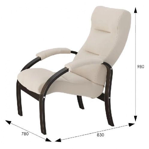 Кресло для отдыха Шоле Макс 100 венге 