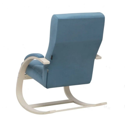 Кресло-качалка Leset Милано слоновая кость Velur V47