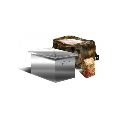 Коптильня Ольховый дым Профи 2 мм 400*250*200