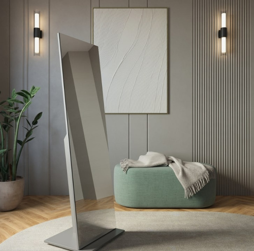 Зеркало напольное Стелла 2 графит темный 