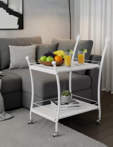 Стол сервировочный Марко белый 