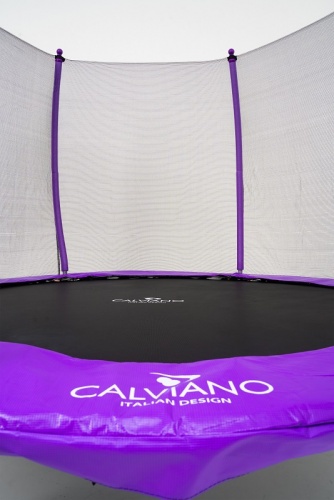 Батут с защитной сеткой Calviano 312 см 10ft OUTSIDE master purple