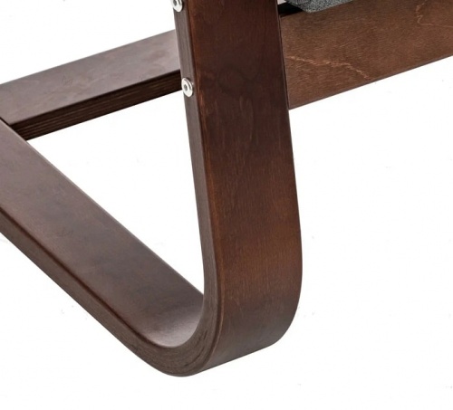 Кресло Leset ОСКАР орех текстура Малмо 95 