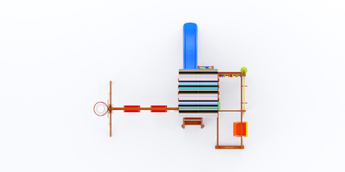 Детская площадка для дачи Савушка TooSun 12 синий