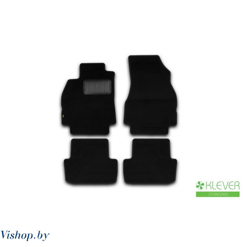 Коврики салона Klever RENAULT Megane II Standard Черные