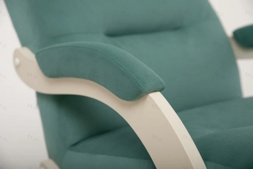 Кресло-маятник Leset Дэми слоновая кость ткань V43