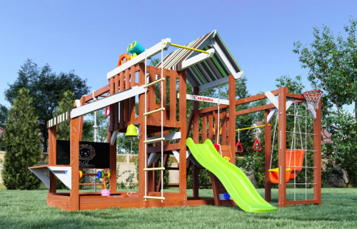 Детская площадка для дачи Савушка TooSun 14 салатовый