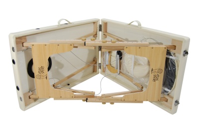 Массажный стол Atlas Sport складной 2-с деревянный + сумка в подарок