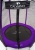 Батут с защитной сеткой Calviano 140 см 4,5ft OUTSIDE master purple