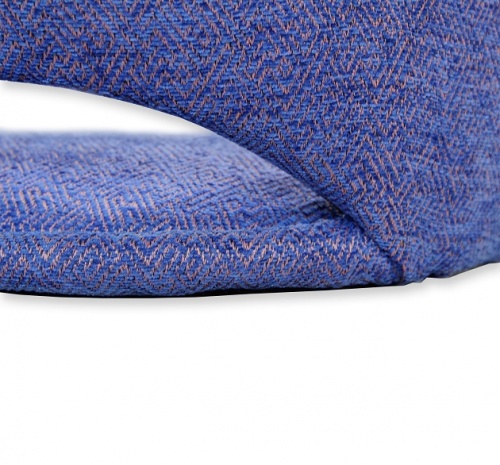 Стул барный Sheffilton SHT-ST34/S66 синий мираж чёрный муар 