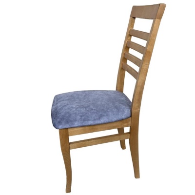 Стул МДК-93 P-43 Микровелюр серый 