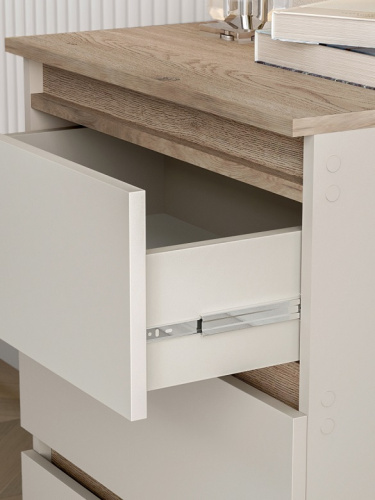 Комод СН-125.03 дуб скандинавский кашемир 