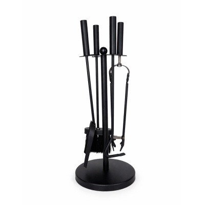 Набор каминный EVEREST К191-B черный (22*48см)