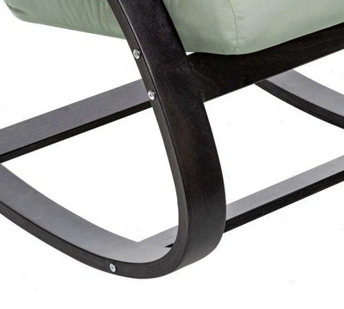 Кресло-качалка Leset Милано венге текстура Velur V14