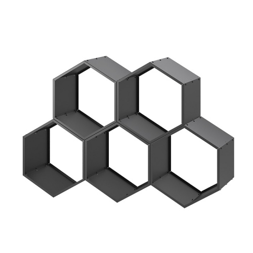 Дровница Везувий Соты 5 black
