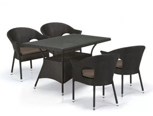 Комплект мебели T198A Y79B-W53 4 Pcs Brown