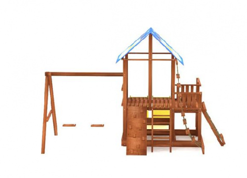 Детский спортивный комплекс для детей Росинка-4.1 качели деревянные