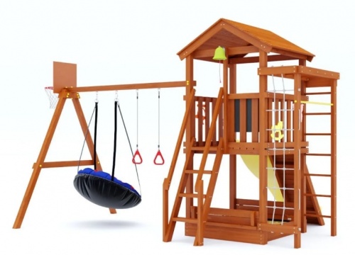 Детская спортивная площадка для дачи Савушка Мастер 5 COMFORT