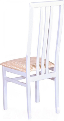 Стул МДК-82 Эмаль белая Яра каппучино 
