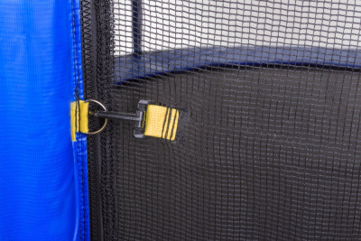 Батут Atlas Sport 374 см 12ft PRO (усиленные опоры) BLUE