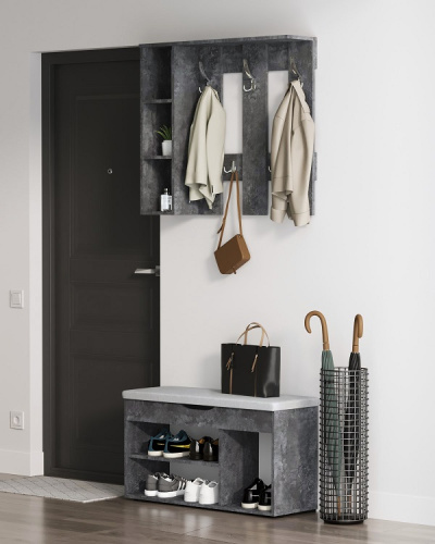 Банкетка Норд СН-122.08 бетон спаркс 