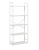 Стеллаж Leset Стилвуд 25 широкий 5 полок белый Стеллаж Leset Стилвуд 25 широкий 5 полок белый