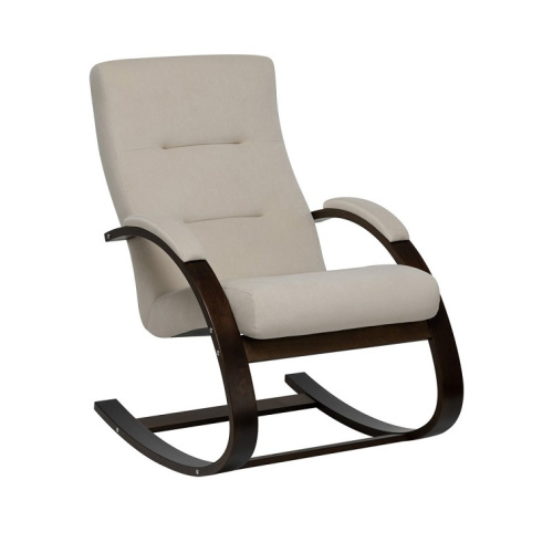 Кресло-качалка Leset Милано орех текстура Bingo 02