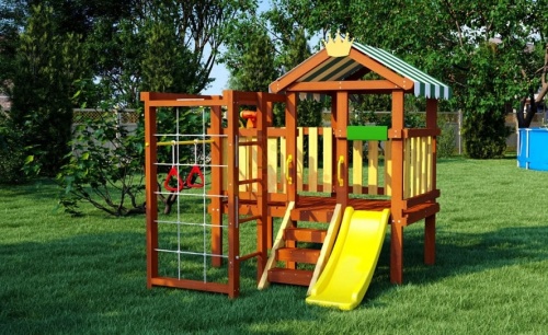 Детская спортивная площадка для дачи Савушка Baby 1 Play