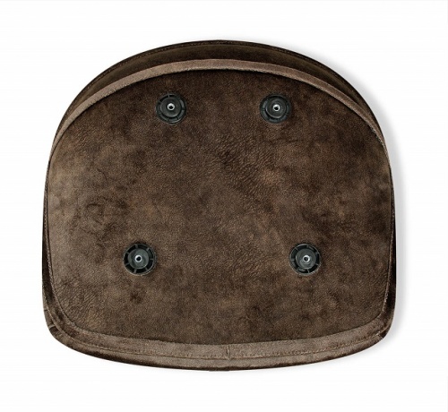 Стул барный Sheffilton SHT-ST19-SF1/S29 коричневый трюфель черный муар 