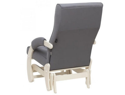 Кресло-маятник Leset Хилл слоновая кость Velur V32