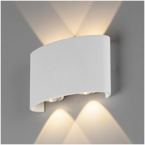 Бра уличное Elektrostandard 1555 Techno LED Twinky Double белый