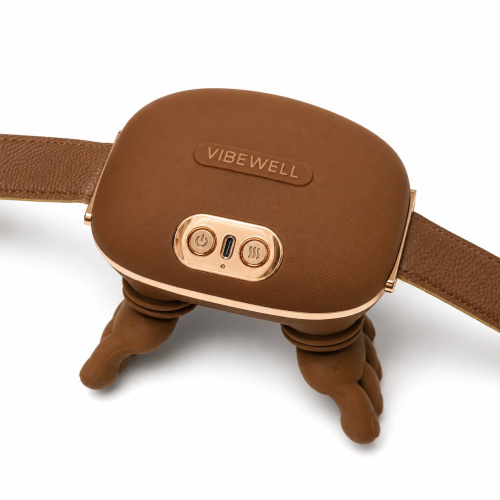 Массажер для тела ручной VibeWell P-054 BROWN
