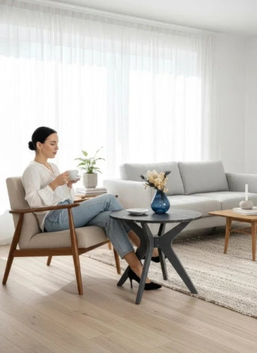 Стол журнальный Сабин 1 торос графит софт серый графит 