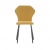 Стул Leset Гувер полоса черный ULTRA MUSTARD 