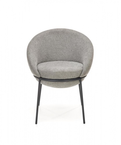 Стул HALMAR K482 серый черный 