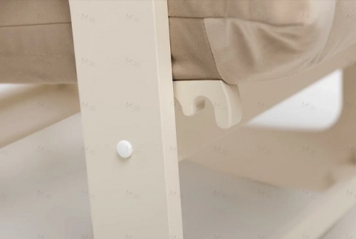 Кресло-трансформер Leset Флекси слоновая кость Velutto V18 