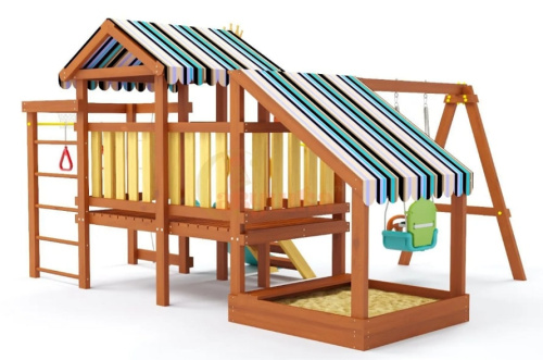 Детская спортивная площадка для дачи Савушка Baby Play 12 (Priority)