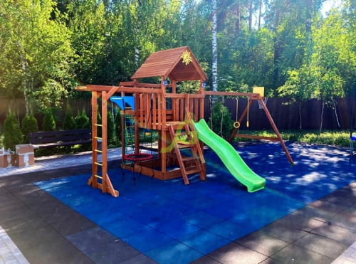 Детская площадка IgraGrad Крафт Pro 4 скат 2,2