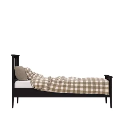 Кровать Leset Мира 90х200 черный 