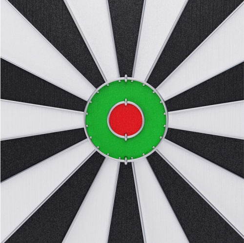 Дартс DFC двусторонний 43 см 6 дротиков