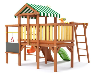 Детская спортивная площадка для дачи Савушка Baby 5 Play